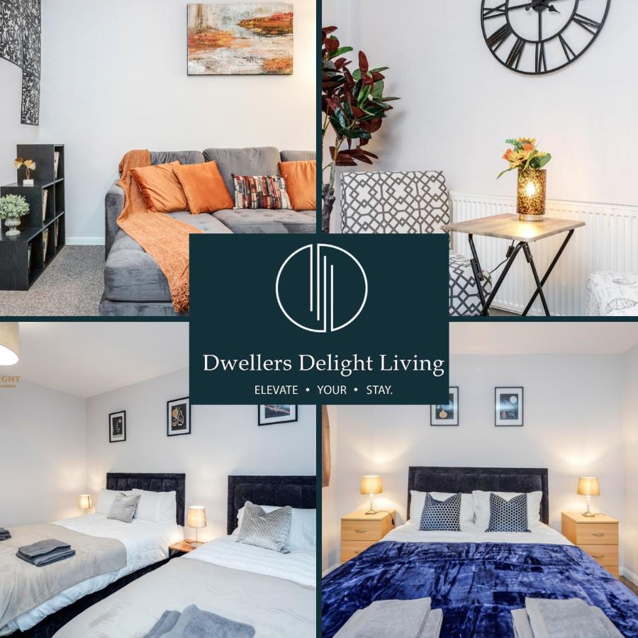 Dwellers Delight Living Ltd Serviced Accommodation Fabulous House 3 Bedroom, Hainault Prime Location ,Greater London With Parking & Wifi, 2 Bathroom, Garden Чигуэлл Экстерьер фото
